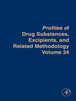 cover image of Profiles of Drug Substances, Excipients and Related Methodology